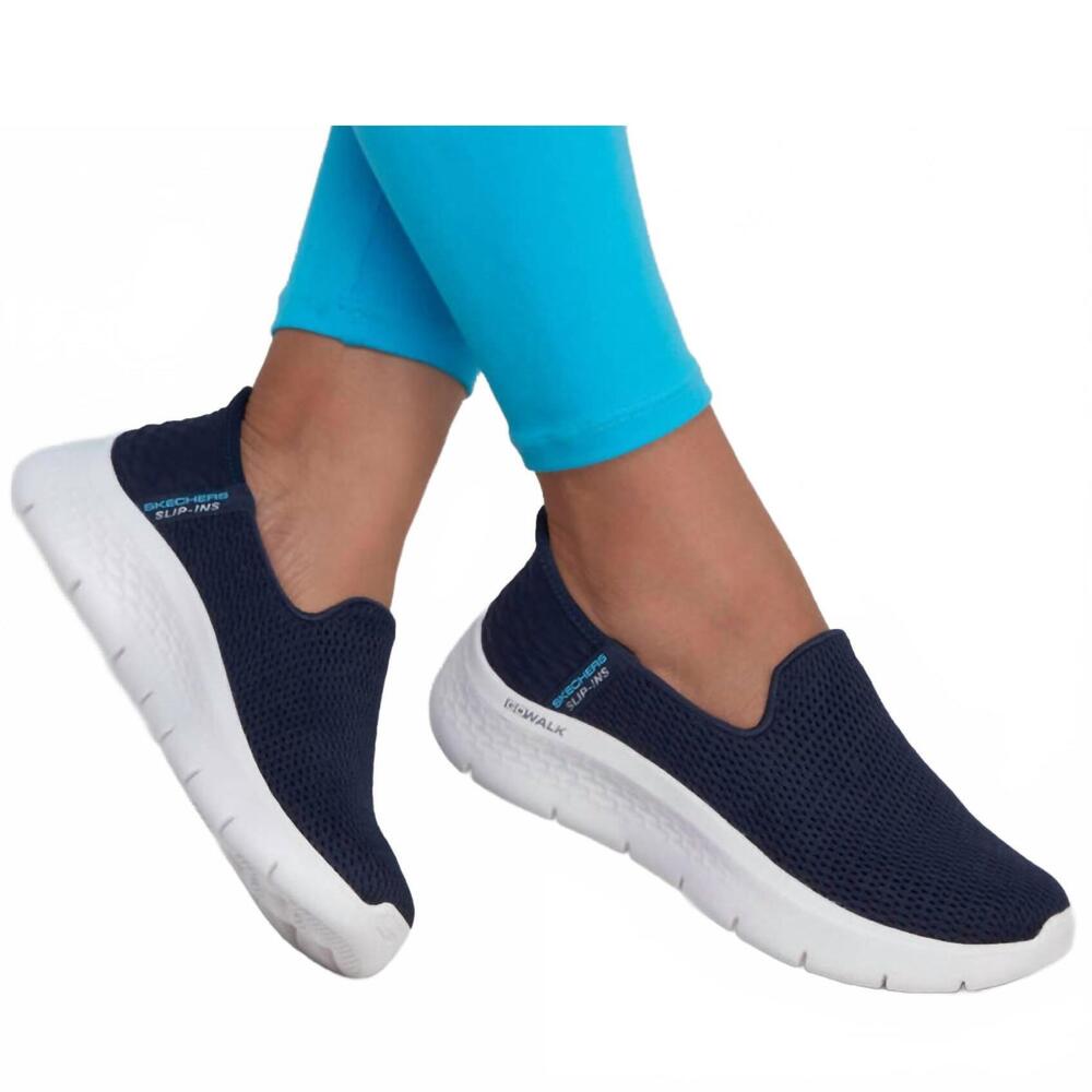 NEW SKECHERS women's go walk flex shoes in navy - Picture 4 of 4